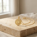 The Vintage Sunburst Medallion Necklace