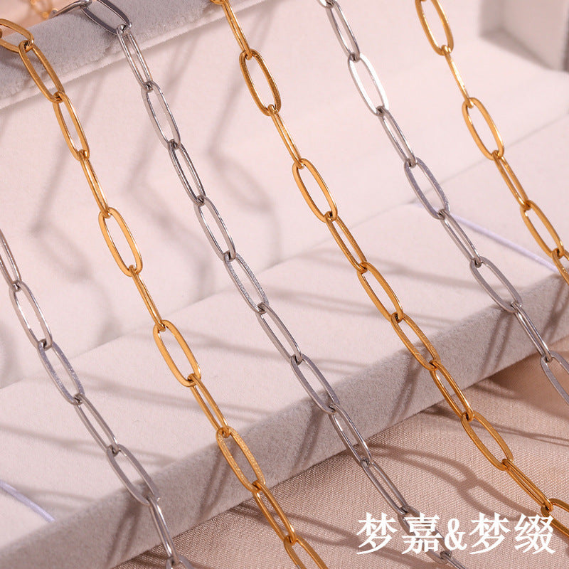 Bold Paperclip Chain Bracelet